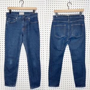 Everlane | Indigo Blue Wash Skinny Jeans Sz. 28 Ankle
